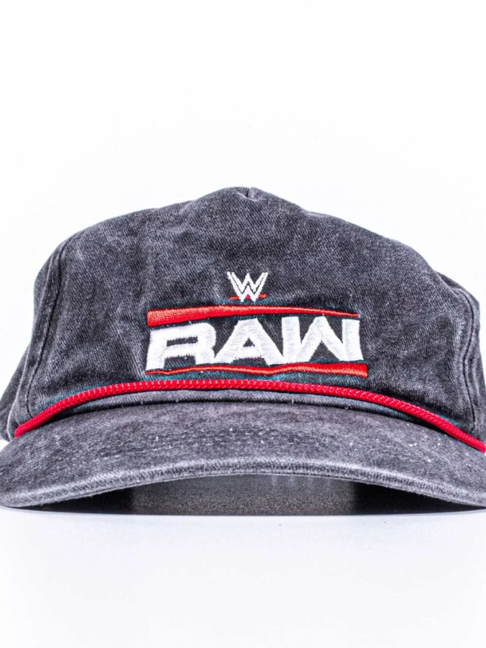 WWE Raw Netflix Debut VIP Exclusive Snapback Hat Cap Wrestling Promo Black Red